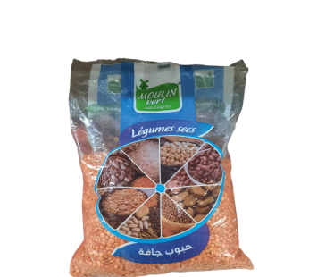 lentilles corail Moulin Vert – 1kg